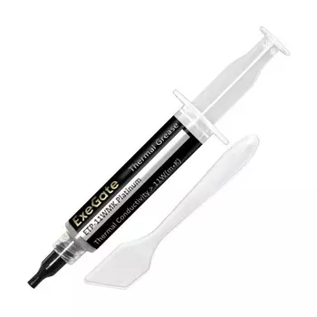 Термопаста ExeGate ETP-11WMK Platinum 8г шприц с лопаткой (EX293372RUS)