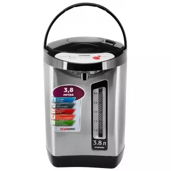 Термопот Starwind STP3400 серебристый/черный