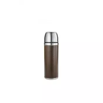 Термос Biostal-Охота NYP-1000P у/г 2 пробки, кож вставка 1л