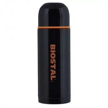 Термос Biostal-Спорт NBP-1000C без кнопки, черный 1 л