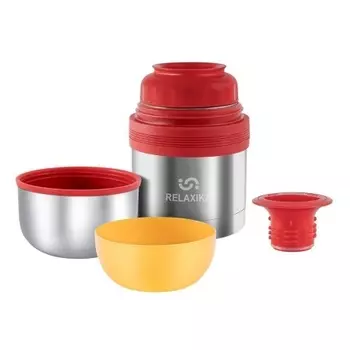 Термос универсальный (для еды и напитков) Relaxika 201 (0,5 литра), стальной