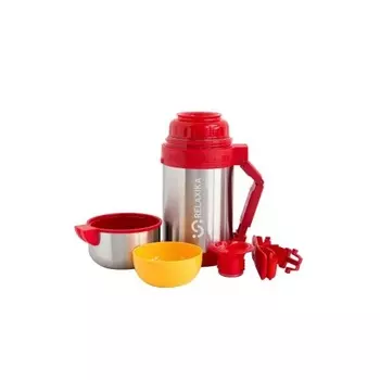 Термос универсальный (для еды и напитков) Relaxika 201 (1 литр), стальной