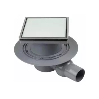 Точечный трап Pestan Confluo Standard 15х15 White Glass (13000093)