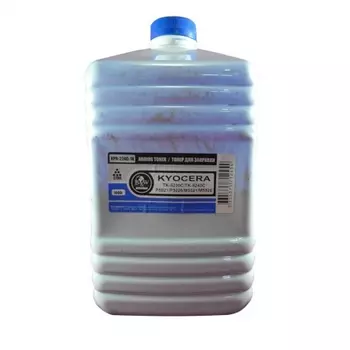 Тонер Black&White KPR-224C-1K для Kyocera (фл. 1кг) Cyan