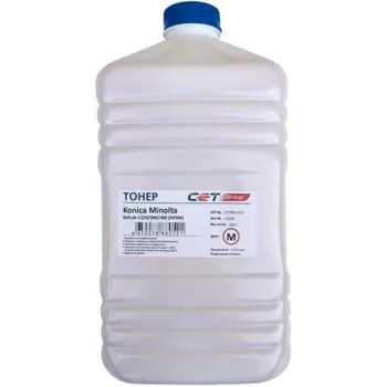 Тонер Cet NF5M CET8812500 пурпурный бутылка 500гр. для принтера Konica Minolta Bizhub C220/280/360