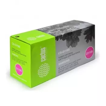 Тонер Картридж Cactus CS-D119S черный для Samsung ML-1610/1615/1620/1625/2010/2015/2020/2510/2570/25