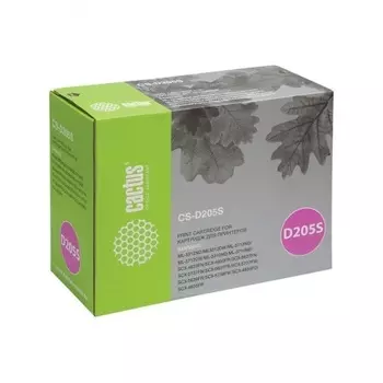 Тонер Картридж Cactus CS-D205S черный для Samsung ML-3310D/3310ND/3710D/3710ND/SCX-4833FD/4833FR/563