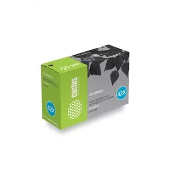 Тонер Картридж Cactus CS-Q5942X черный для HP 4250/4350 (20000стр.)