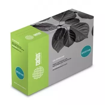 Тонер Картридж Cactus CS-SP201HE черный (2600стр.) для Ricoh SP 201/203/211/213