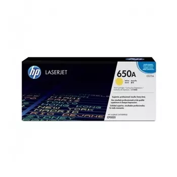 Тонер Картридж HP 650A CE272A желтый (15000стр.) для HP LJ CP5520/5525