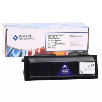 Тонер-картридж Katun для Kyocera FS-1035MFP DP/1135MFP/M2035DN/M2535DN TK-1140 7.2K (С ЧИПОМ)