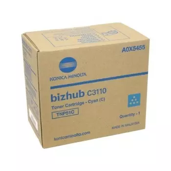 Тонер Konica-Minolta bizhub C3110 голубой TNP-51C