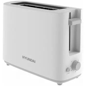 Тостер Hyundai HYT-8006 500Вт белый/серый