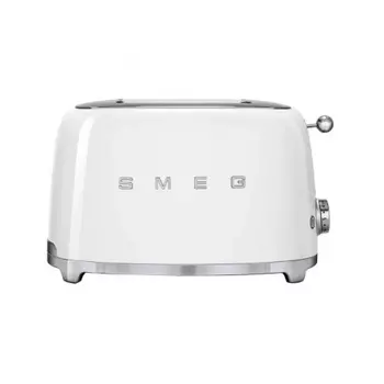 Тостер Smeg TSF01SSEU Стиль 50-х г.г, 2 ломтика, корпус из нержавеющей стали, 6 уровней поджаривания, хром