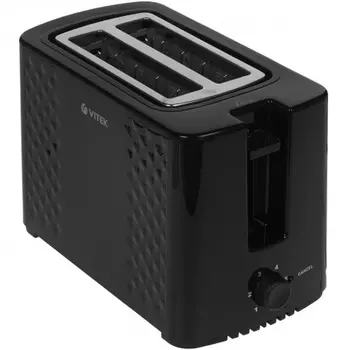 Тостер Vitek VT-1586 750Вт черный