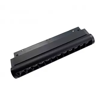 Трековый светильник Vitaluce VT0200045-01.1 поворотный магнитный 13Вт 48В 3000K, черный 60°