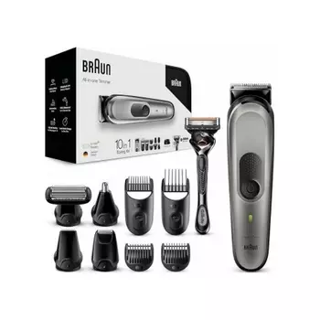 Триммер Braun MGK 7920TS + Бритва Gillette