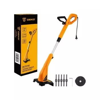 Триммер садовый электрический DEKO DKTR700