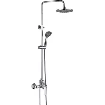 Тропическая душевая система RUSH со смесителем для душа, хром (ST4235-10)
