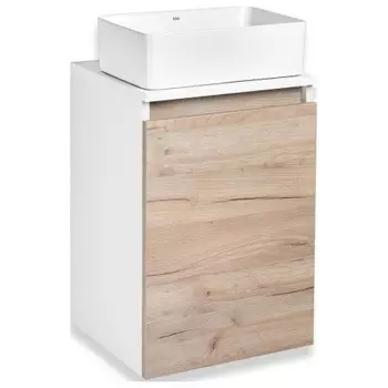 Тумба под раковину Runo крафт дуб Бари 40 (00-00001372)