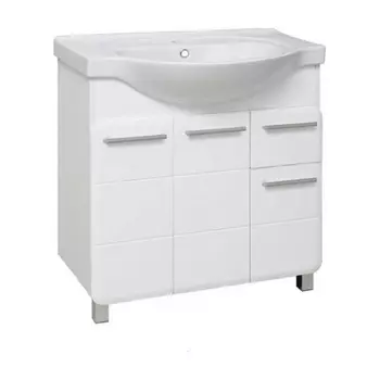 Тумба под раковину Runo (под умывальник Erica 80) Эрика 80 (УТ000003319)