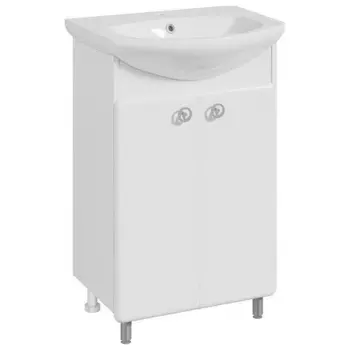 Тумба под раковину Runo (под умывальник Элеганс 55) Капри 55 (УТ000003778)