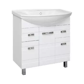 Тумба под раковину Runo (под умывальник Стиль 85) Турин 85 (УТ000002095)