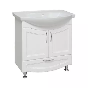 Тумба под раковину Runo (под умывальник Элеганс 75) Неаполь 75 (00-00001034)