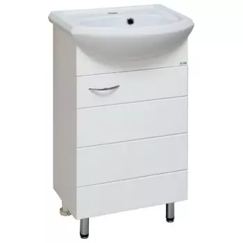 Тумба под раковину Runo (под умывальник Уют 45) Кипарис 45 (00000000880)