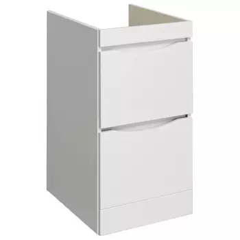 Тумба под раковину Runo (под умывальник Гамма 105 лайт левое/ правое крыло) Орион 45 (00-00000145)