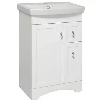 Тумба под раковину Runo (под умывальник Carina 55) Мерида 55 (00-00000738)