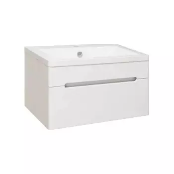 Тумба под раковину Runo подвесная 1 ящик (под умывальник Omega 75) Парма 75 (00000001140)