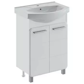 Тумба Runo Эрика 60 под умывальник Элеганс 60 (00-00004147)