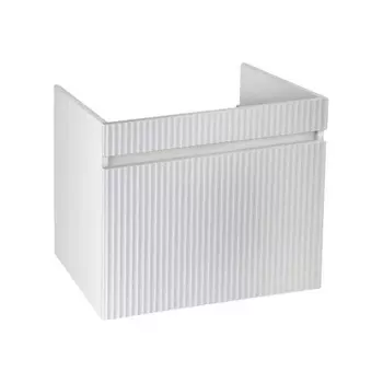 Тумба Runo Модена 75 белая под умывальник Оскар 75 (00-00002200)