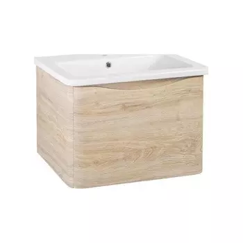 Тумба Runo Тоскана 60 светлое дерево под умывальник Никсон 60 (00-00001413)