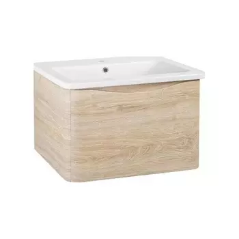 Тумба Runo Тоскана 80 светлое дерево под умывальник Никсон 80 (00-00001416)