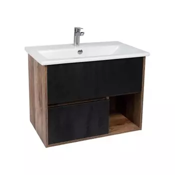 Тумба VIANT "Люксембург" Элина 60 2 ящика подвесная дерево 446х556х560 (VLUX60ELD-T2YP)