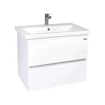 Тумба VIANT "Мальта" COMO 70 2 ящика подвесная белая 425х655х560 (VMAL70COBEL-T2YP)