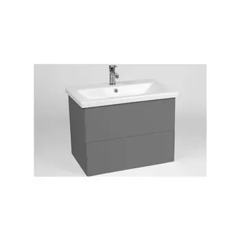 Тумба VIANT "София" COMO 70 2 ящика подвесная графит 425х655х500 (VSOF70COG-T2YP)