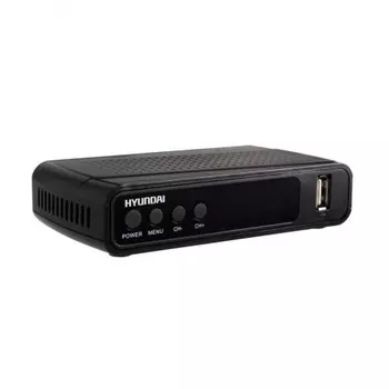 TV-тюнер DVB-T2 Hyundai H-DVB520, черный