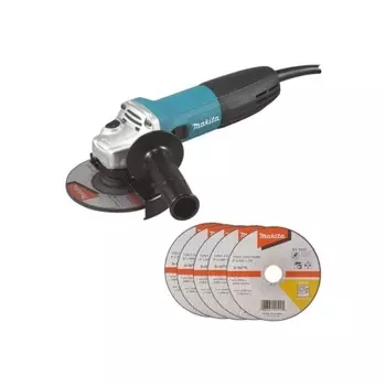 Углошлифовальная машина Makita GA5030RX9 720Вт 11000об/мин рез.шпин.:M14 d=125мм