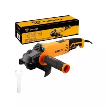 Углошлифовальная машина (УШМ) DEKO DKAG1400-150E, 150мм, 1400 Вт