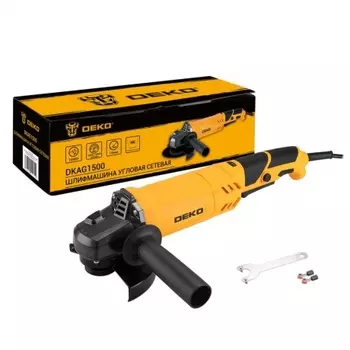 Углошлифовальная машина (УШМ) DEKO DKAG1500
