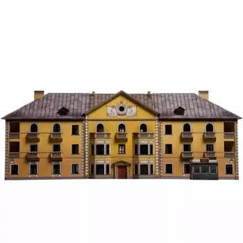 УмБум699 "Сталинка" модель многоквартирного дома