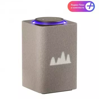Умная колонка Яндекс Станция Макс с Алисой, с Zigbee (YNDX-00053E) бежевый