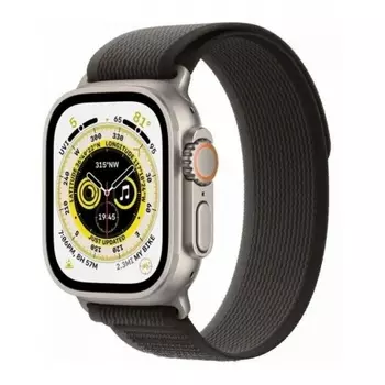 Умные часы Apple Watch 8 Ultra 49mm Titanium Case with Black/Gray M/L (MQF53LL/A)