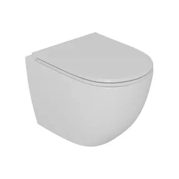 Унитаз DK подвесной безободковый (торнадо) Matrix 490*370*360мм,белый (DT1396516)