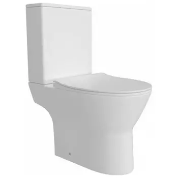 Унитаз напольный Teymi Ritta безободковый, сиденье микролифт T40803