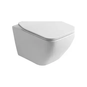 Унитаз OLIVE'S подвесной, белый, сиденье дюропласт ARTIS (AR30116DP)