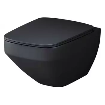 Унитаз подвесной с сиденьем микролифт AM.PM Inspire 2.0 C50A1700MBSC черный